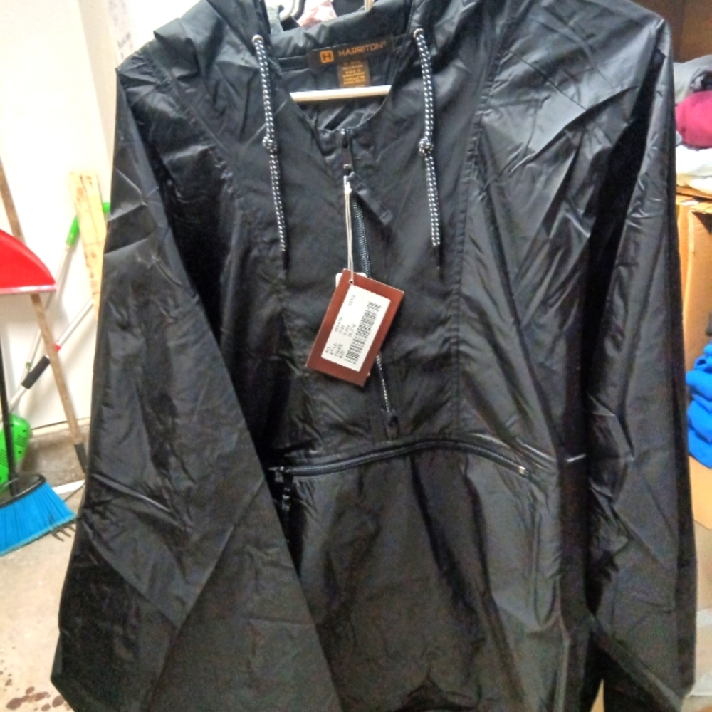 Harrington windbreaker,3xl, ladies,black